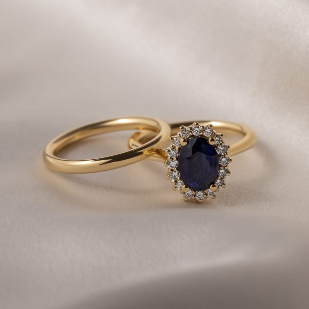 Lab Created Blue Sapphire