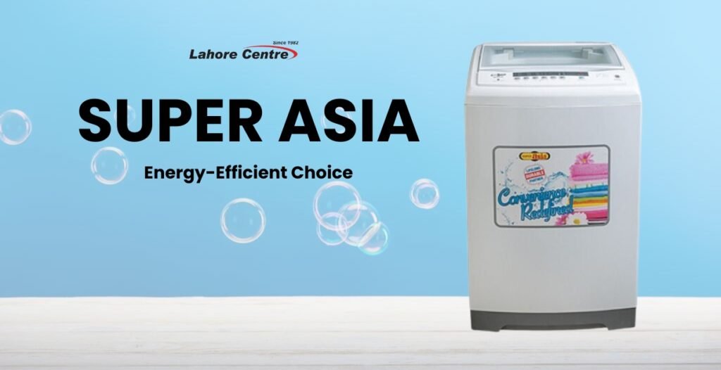 Super Asia washers and dryers in instalments