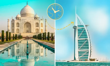 Dubai Time to India Time