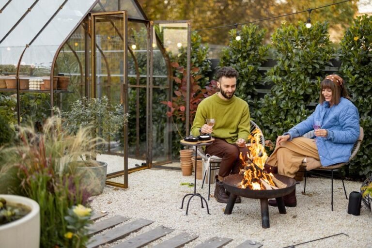 How to Build a Small Garden Shed with an Integrated Fire Pit