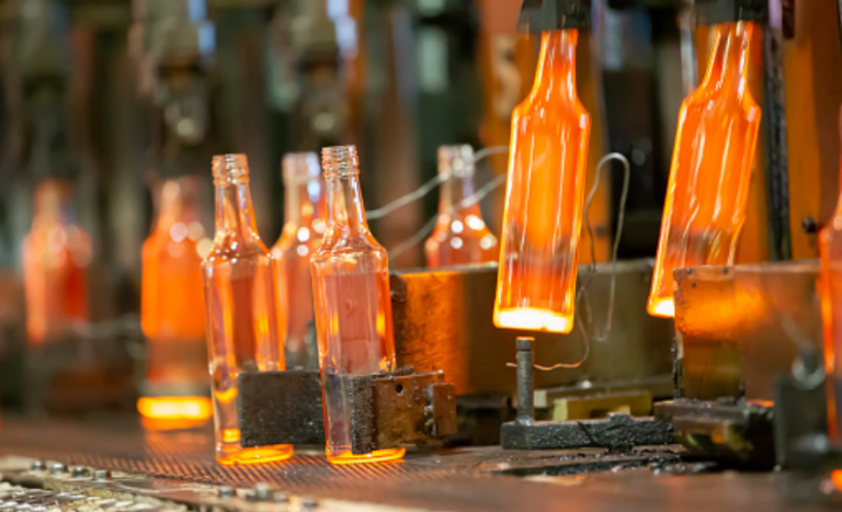 glass bottle production process
