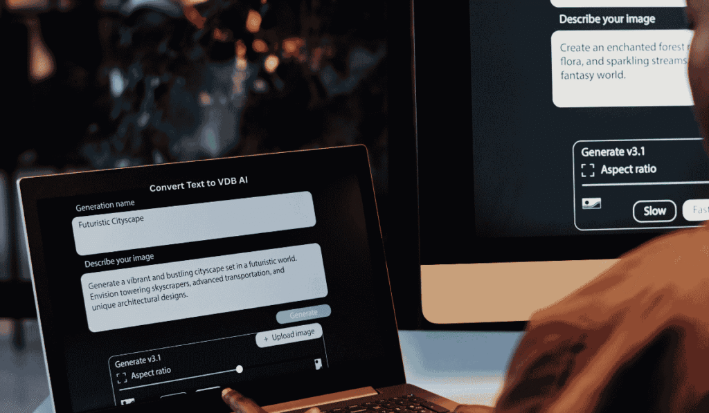 Text to vdb ai