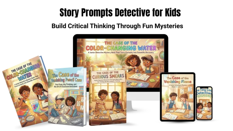 Story Prompts Detective for Kids (PLR)