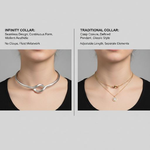 Infinity Collar Infinity Collar vs. Traditional Collars: Key Differences Explained Infinity Collar Infinity Collar