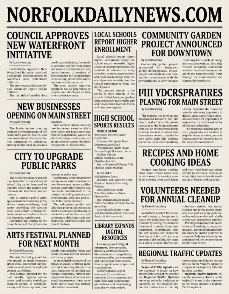 Norfolkdailynews.com Newspaper: Official Website, App, News and Subscriptions Norfolkdailynews.com newspaper